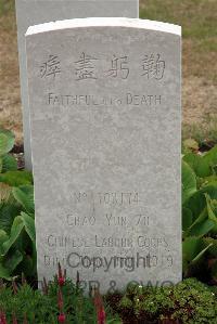 St. Sever Cemetery Extension Rouen - Chao Yun Zu, 